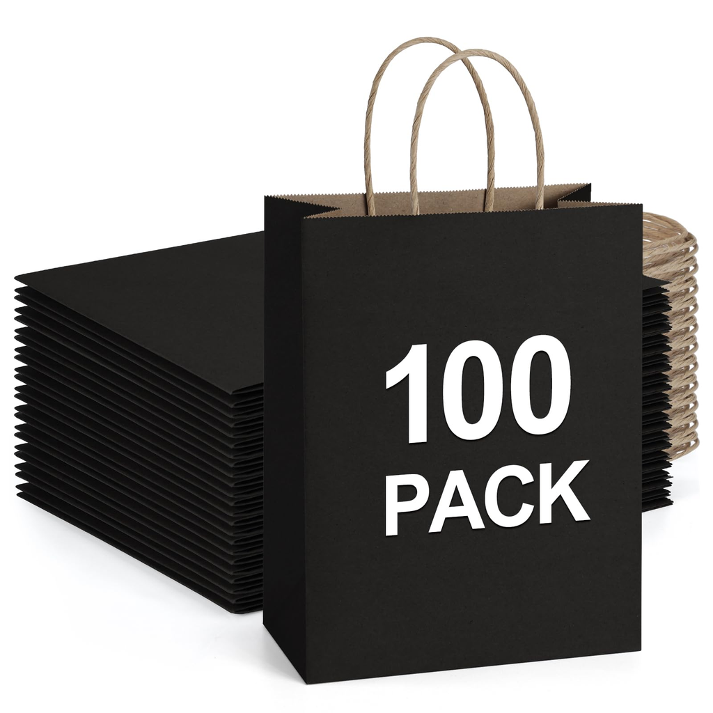 MacDonald DataPulse Gift Wrap Co. Deluxe Treat Boxes Black