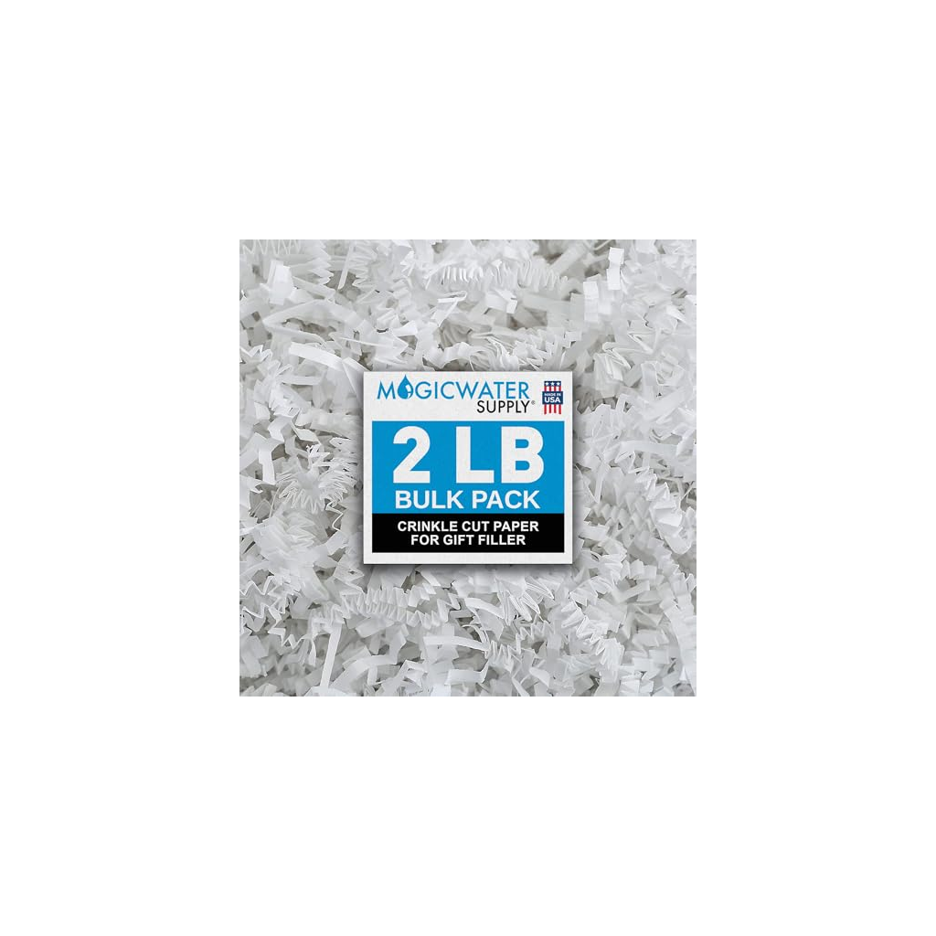 MacDonald DataPulse Gift Wrap Co. Mini Shred Filler White
