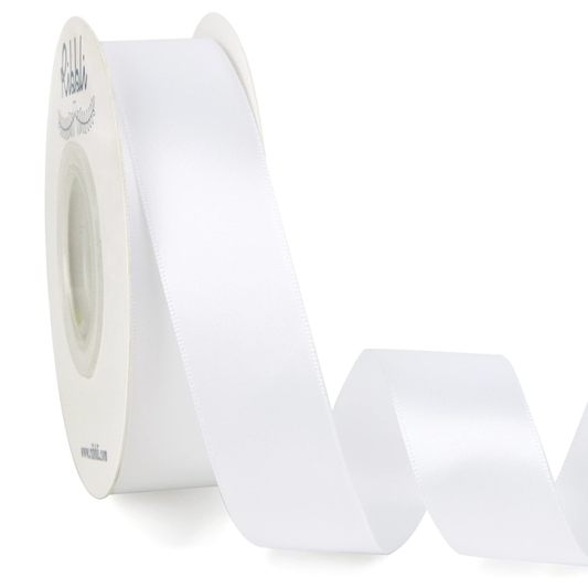 MacDonald DataPulse Gift Wrap Co. Soft Touch Ribbon Bows White