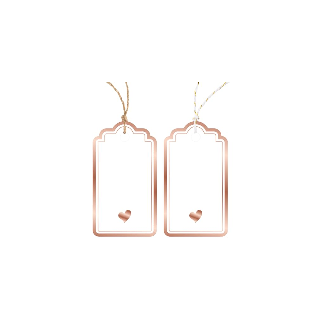 MacDonald DataPulse Gift Wrap Co. Classic Gift Tags Clear